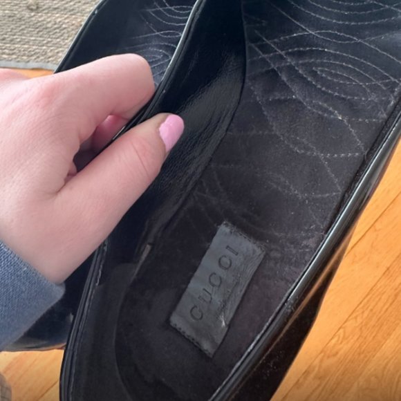 Gucci Patent Leather Loafers - Picture 6 of 6